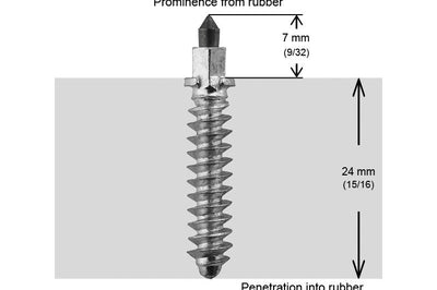 Igrip 1 1/4’’-32mm Shoulder Studs Qty 200 - Snowmobile Collection