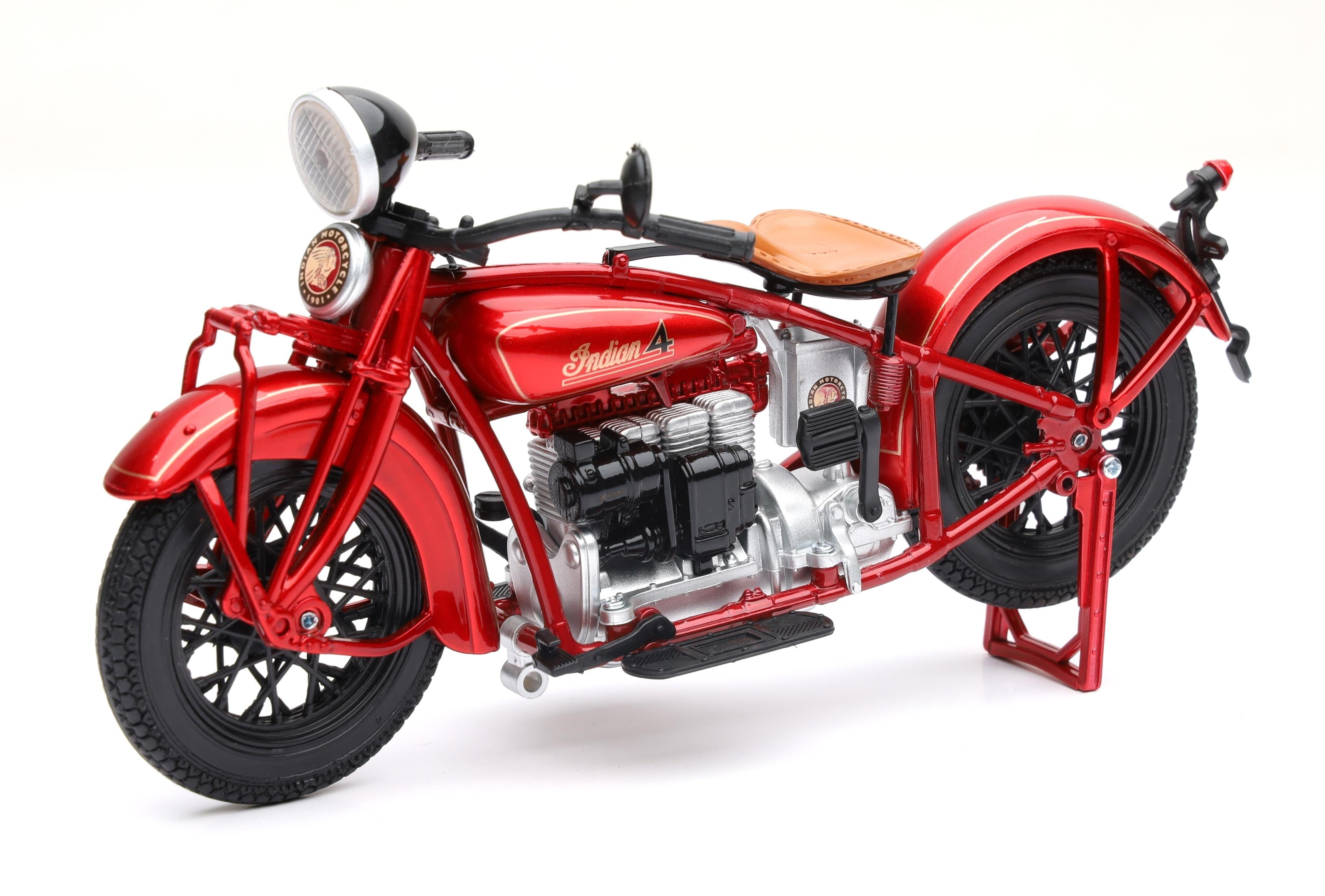 New-ray 1:12 Scale 1930 Indian 4 - Apparel Collection