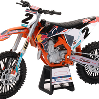 New-ray 1:12 Scale Redbull Ktm 450sx-f Cooper Web #2 - Apparel Collection