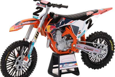 New-ray 1:12 Scale Redbull Ktm 450sx-f Cooper Web #2 - Apparel Collection