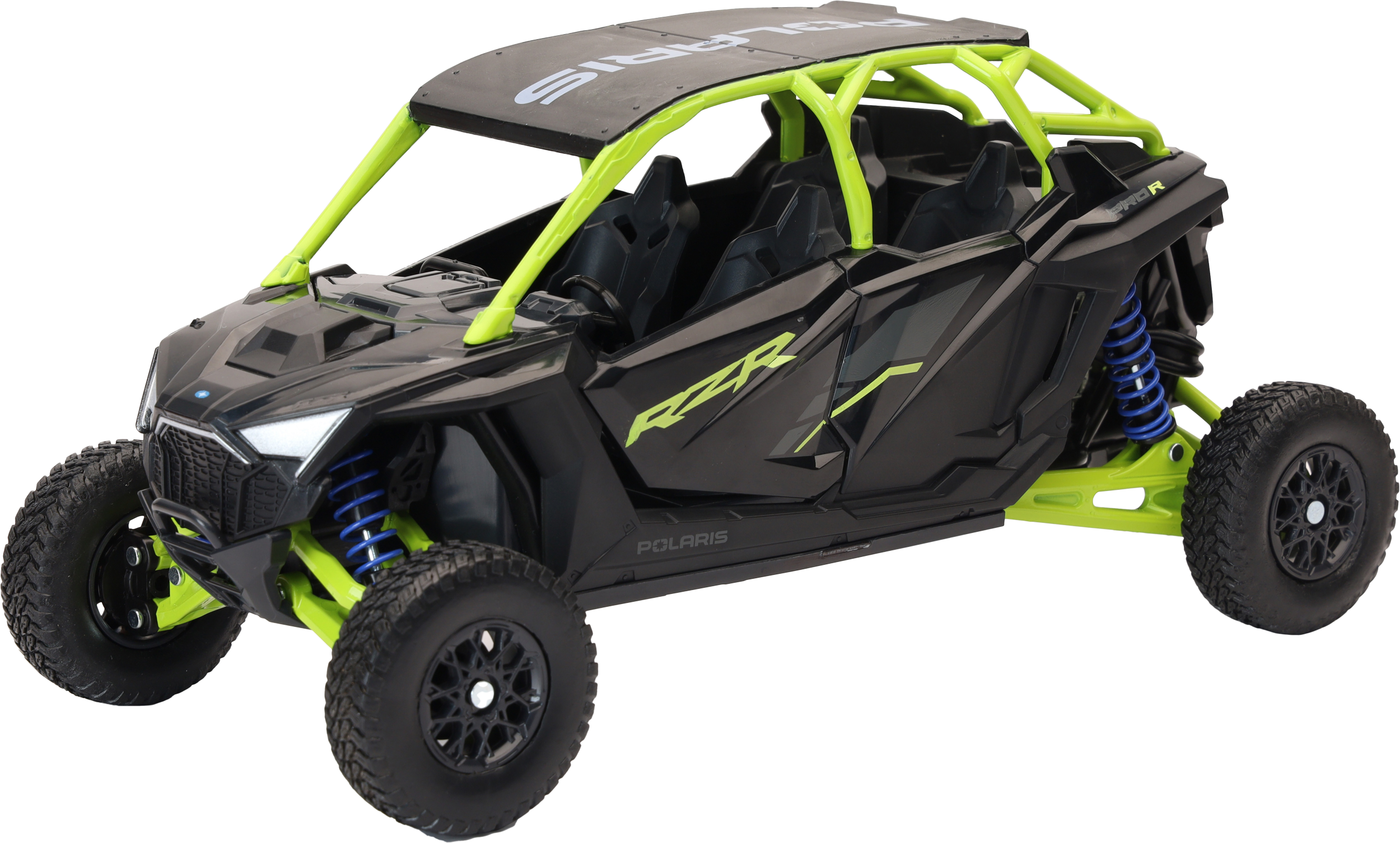 New-ray 1:18 Scale Polaris Rzr Pro R4 Matte Onyx Black