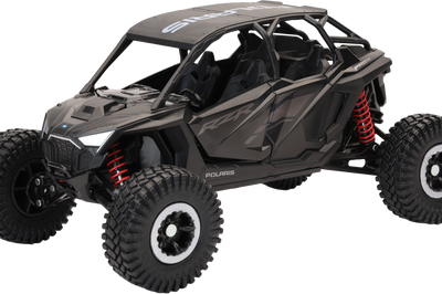 New-ray 1:18 Scale Polaris Rzr Pro R4 Rock Crawler Stealth Black