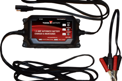 Yuasa 1.2 Amp Charger & Maintainer (12v) - Watercraft Collection