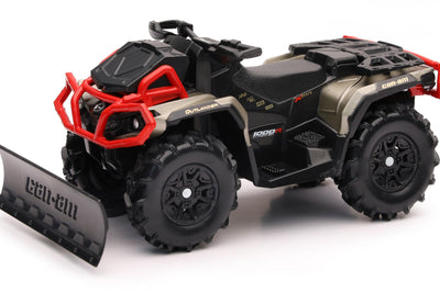 New-ray 1:20 Scale Can-am Outlander X Mr 1000r W/plow - Apparel Collection