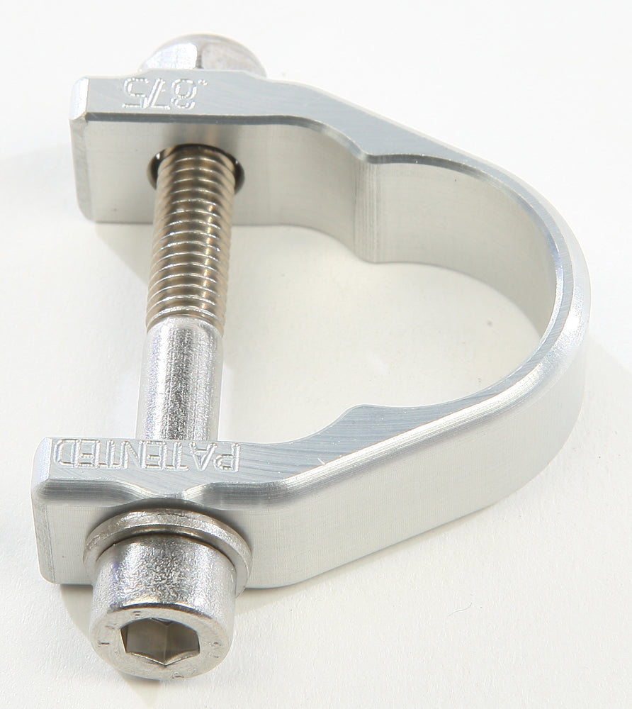 Axia 1.25’’ Square Tube Strap Clamp Chrome - Silver - Offroad Collection