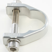 Axia 1.25’’ Square Tube Strap Clamp Chrome - Silver - Offroad Collection
