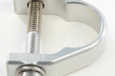 Axia 1.25’’ Square Tube Strap Clamp Chrome - Silver - Offroad Collection