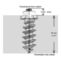 Igrip 1’’-25mm Shoulder Screw Studs Qty 200 - Snowmobile Collection
