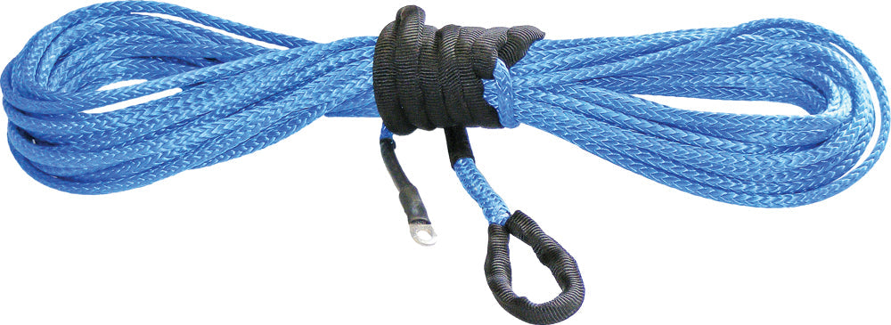 Kfi 1/4 In. X 50 Ft. Extension Rope Synthetic Blue - Atv Performance Products