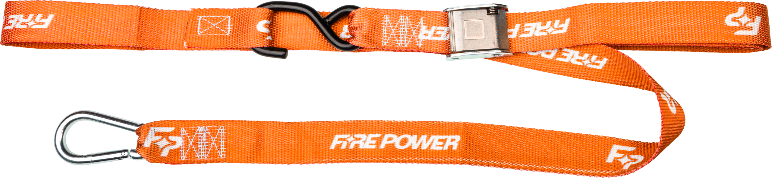 FIRE POWER 1.5’’ Tie Down Soft Orange 2/Pk