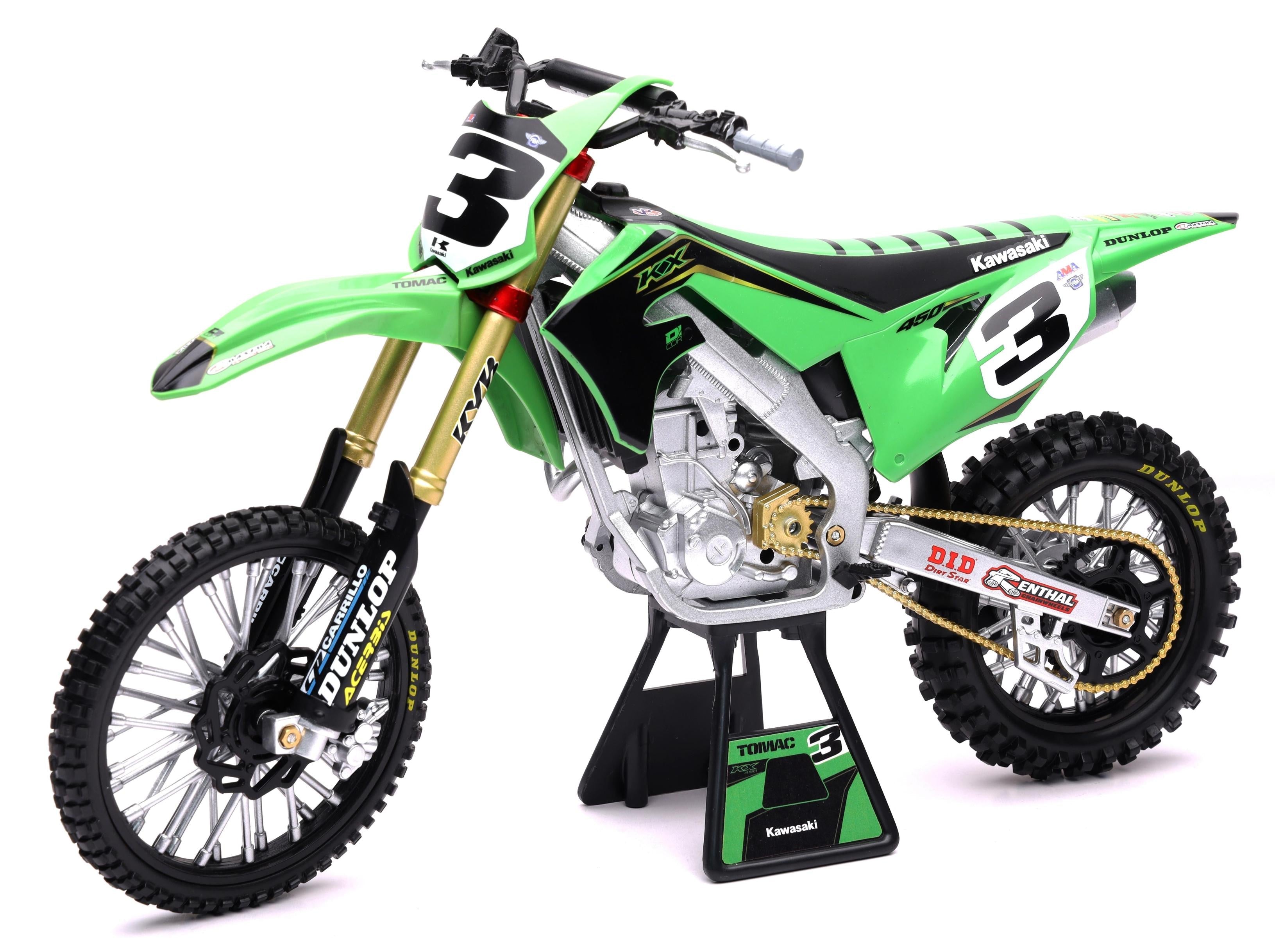 New-ray 1:6 Scale Factory Kawasaki Eli Tomac #3 Bonus #1 Sticker - Apparel Collection
