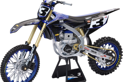 New-ray 1:6 Yamaha Factory Team Yz450f Eli Tomac #3 W/#1 Sx/mx - Apparel Collection