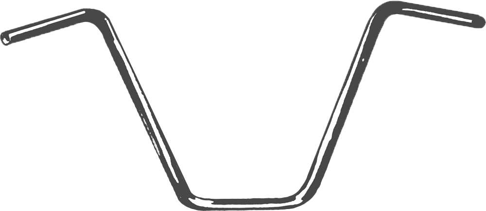 Fire Power 1’’ Handlebar Ape Hanger 12’’ Rise - Street Collection