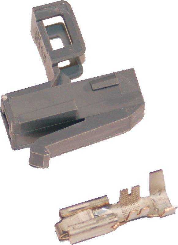 Namz Custom Cycle 1-pin B+ Fem Conn W/mating Trmnl 5-pk Hd 72260-04 - Harddrive Products