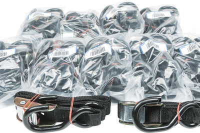 Fire Power 1’’ Tie-down Blue W/soft Tie 2/pk - Black - Street Collection