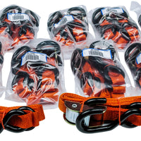 Fire Power 1’’ Tie-down Blue W/soft Tie 2/pk - Black - Street Collection