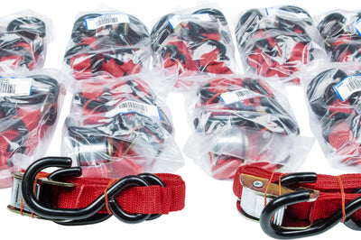 Fire Power 1’’ Tie-down Blue W/soft Tie 2/pk - Red - Street Collection