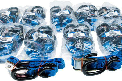 Fire Power 1’’ Tie-down Blue W/soft Tie 2/pk - Street Collection