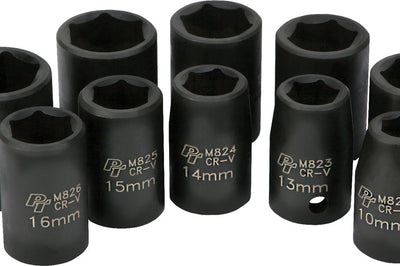 Performance Tool 10 Pc 1/2’’ Met Imp Skt Set Shallow - Watercraft Collection