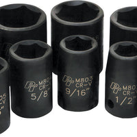 Performance Tool 10 Pc 1/2’’ Sae Imp Skt Set Shallow - Watercraft Collection