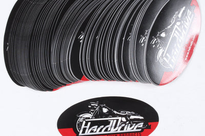 HARDDRIVE 100/Pack Harddrive Oval 4’’ - Graphics/Decals