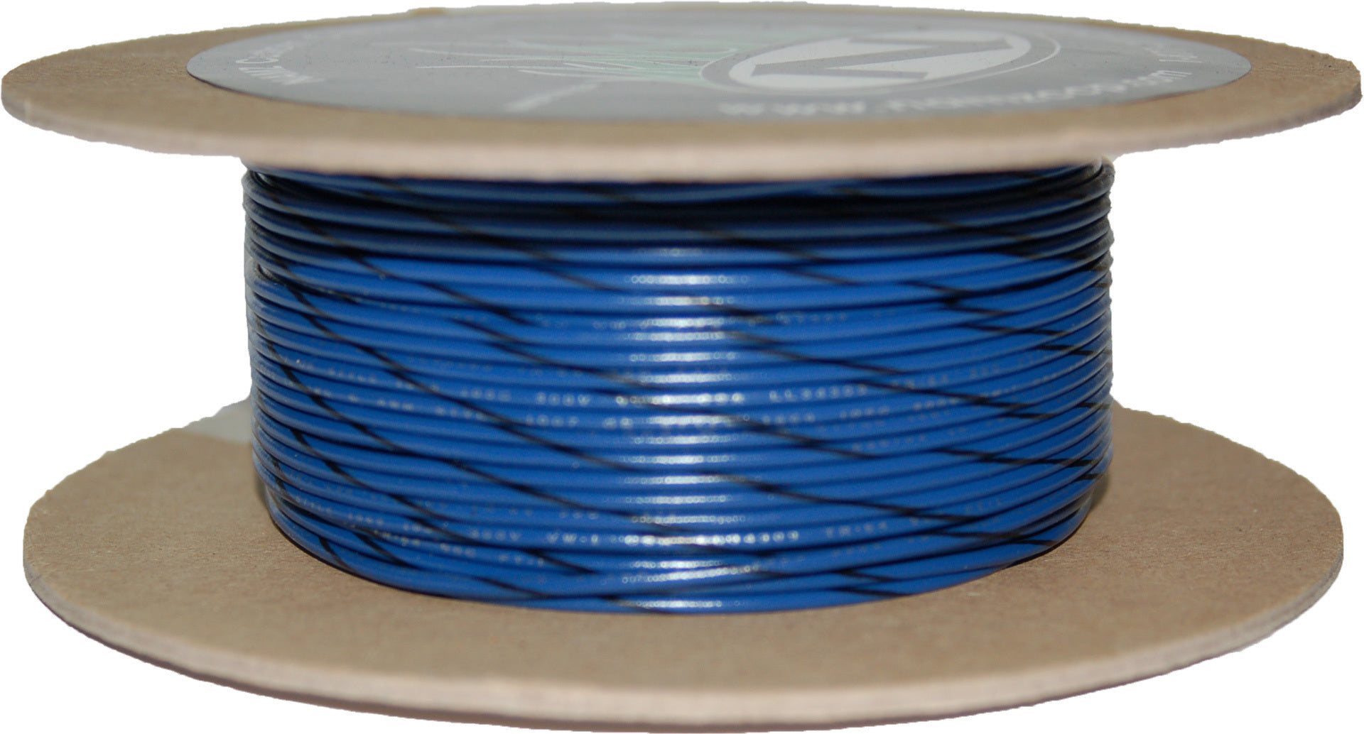 Namz Custom Cycle 100’ Spool 20-gauge Wire (blue/black Stripe) - Watercraft Collection