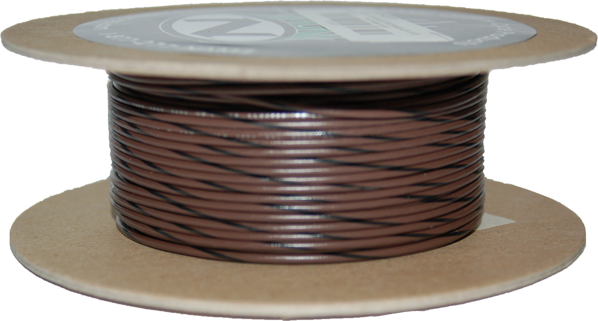 Namz Custom Cycle 100’ Spool 20-gauge Wire (brown/black Stripe) - Watercraft Collection