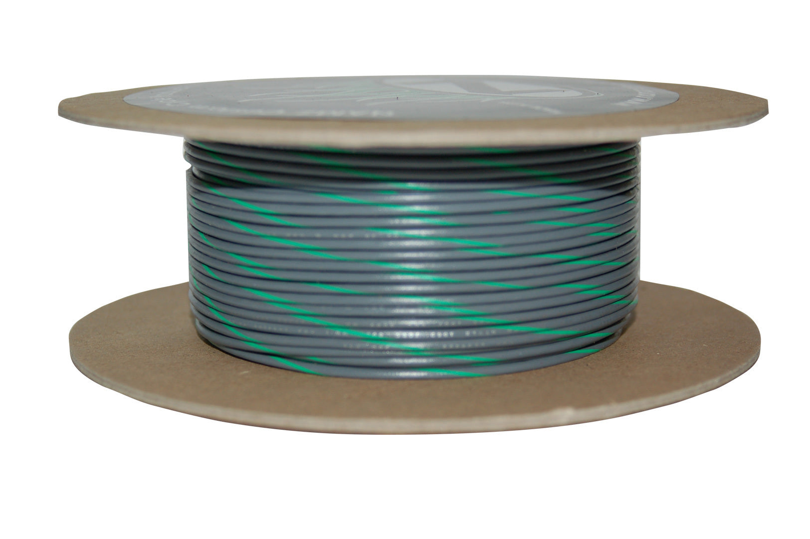 Namz Custom Cycle 100’ Spool 20-gauge Wire (gray/green Stripe) - Watercraft Collection