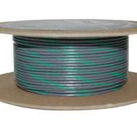 Namz Custom Cycle 100’ Spool 20-gauge Wire (gray/green Stripe) - Watercraft Collection
