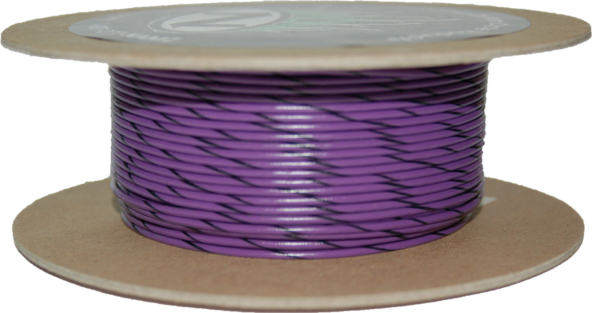Namz Custom Cycle 100’ Spool 20-gauge Wire (violet/black Stripe) - Watercraft Collection