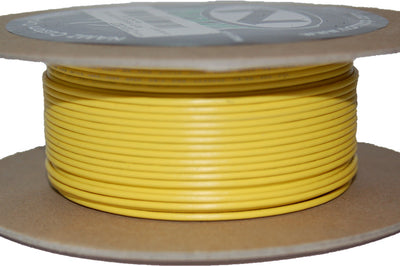 Namz Custom Cycle 100’ Spool 20-gauge Wire (yellow) - Watercraft Collection