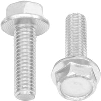 Bolt 10mm Hex Head Flange Bolts 6x1.0x20mm 10/pk - Tires & Wheels