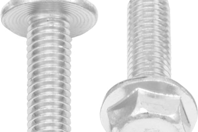 Bolt 10mm Hex Head Flange Bolts 6x1.0x20mm 10/pk - Tires & Wheels