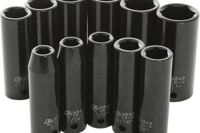 Performance Tool 11 Pc 1/2’’ Sae Imp Skt Set Deep - Watercraft Collection