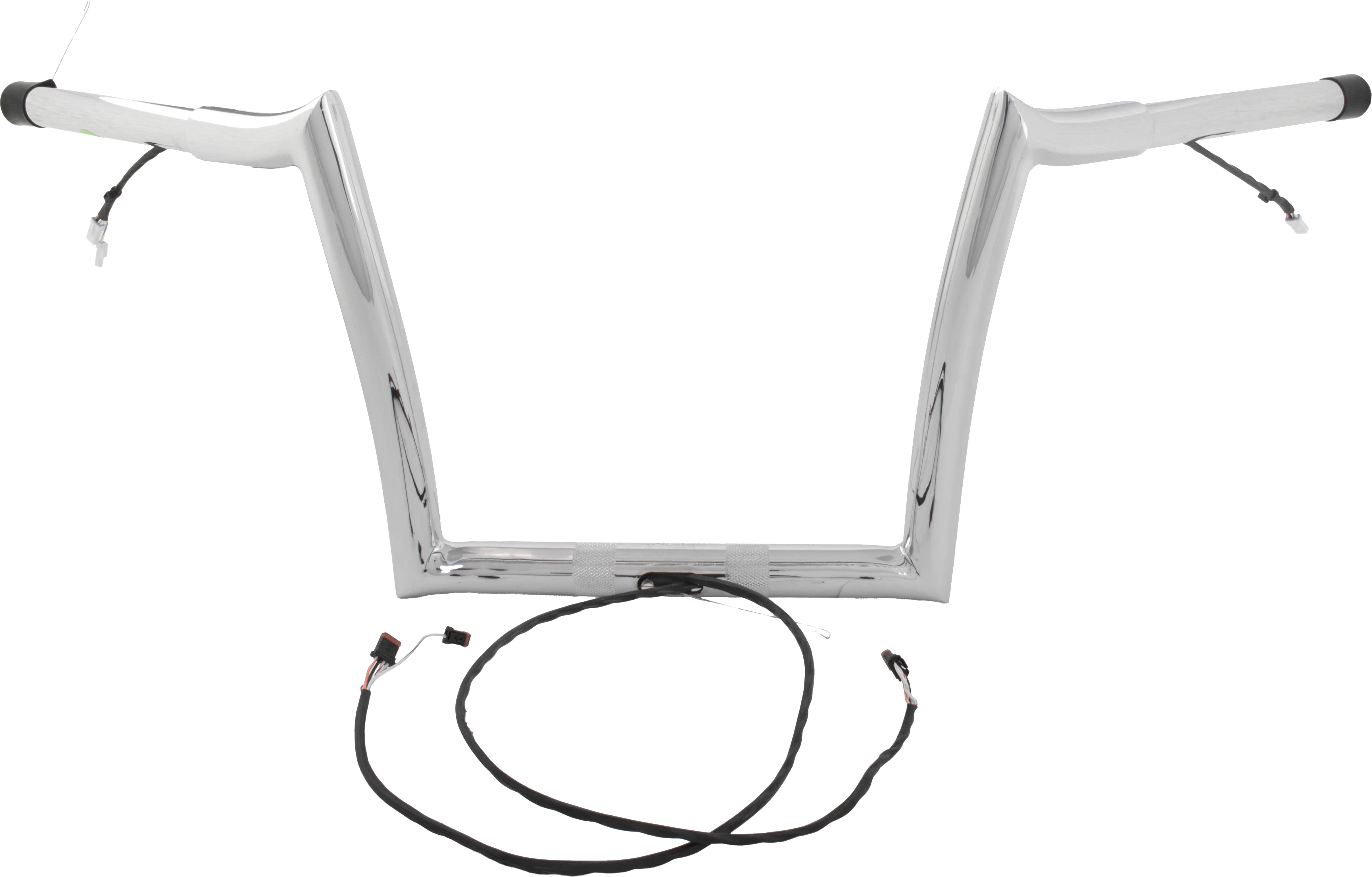 BAGGERNATION 12’’ OEM Monkey Bar Pre Wired Chrome `15 23 Fltr