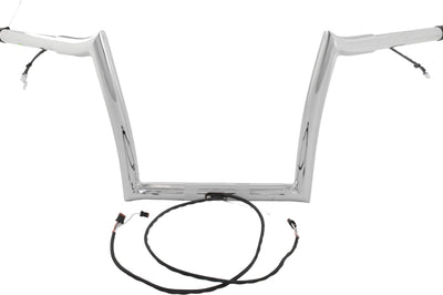 BAGGERNATION 12’’ OEM Monkey Bar Pre Wired Chrome `15 23 Fltr
