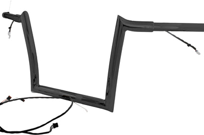 BAGGERNATION 12’’ OEM Monkey Bar Pre Wired Satin Black `15 23 Fltr