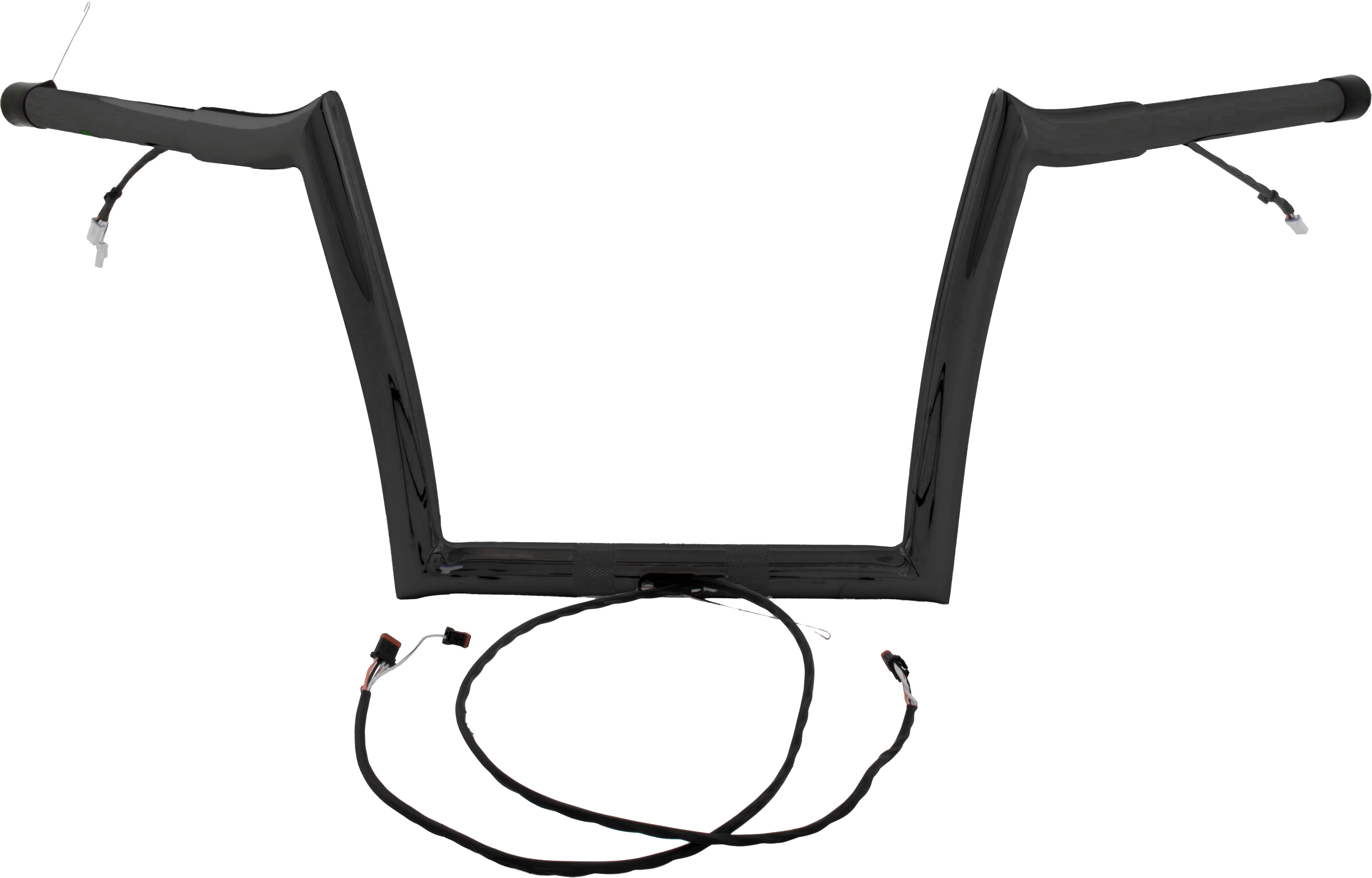 BAGGERNATION 12’’ OEM Monkey Bar Pre Wired Satin Black `15 23 Fltr