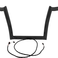 BAGGERNATION 12’’ OEM Monkey Bar Pre Wired Satin Black `15 23 Fltr