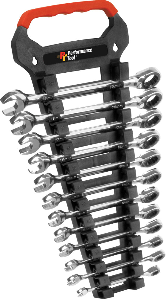 Performance Tool 12 Pc Met Ratchet Wrench Set - Watercraft Collection