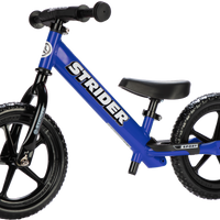 Strider 12 Sport Bike Matte Grey - Blue - Offroad Collection
