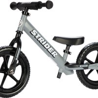 Strider 12 Sport Bike Matte Grey - Blue - Offroad Collection