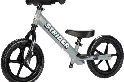 Strider 12 Sport Bike Matte Grey - Offroad Collection