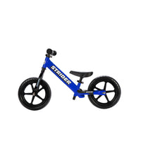Strider 12 Sport Bike Matte Grey - Blue - Offroad Collection