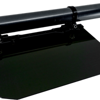 AXIA 12’’ X 8’’ Narrow Mount Sun Viso W/Solid Black Shield - Mounts/Brackets