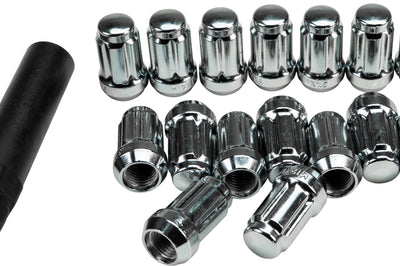 AWC 12mmx1.50 Lock Style Lug Nuts W/Key 16/Pk - Wheel Components
