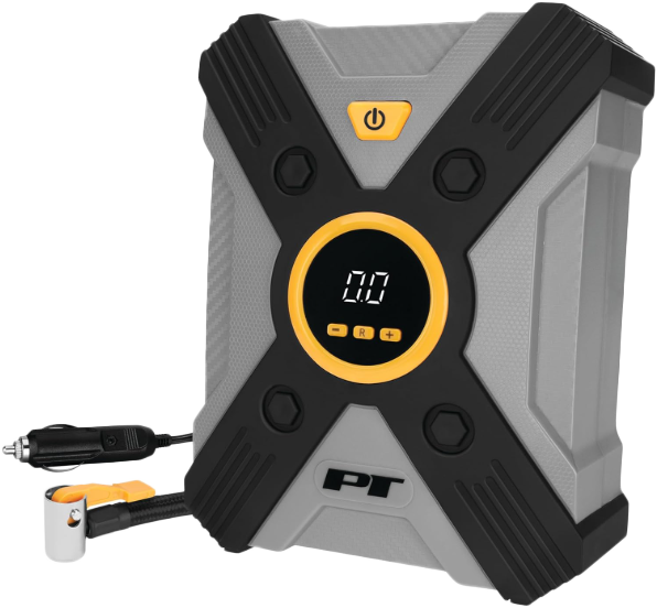 PERFORMANCE TOOL 12v Digital Tire Inflator W/ Auto Stop And Led Light - Suspension