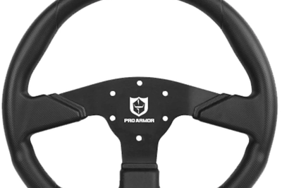 Pro Armor 13.75 Top Marker Extreme Weather Steering Wheel Red - Black - Atv Performance Products