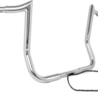 BAGGERNATION 14’’ Monkey Bagger Bar Prewired Chrome `14 23 Flh/Flt