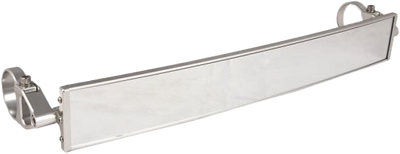 Axia 17’’ Wide Panoramic Rearview Mirror Chrome W/ 0.5’’ Arms - Atv Performance Products